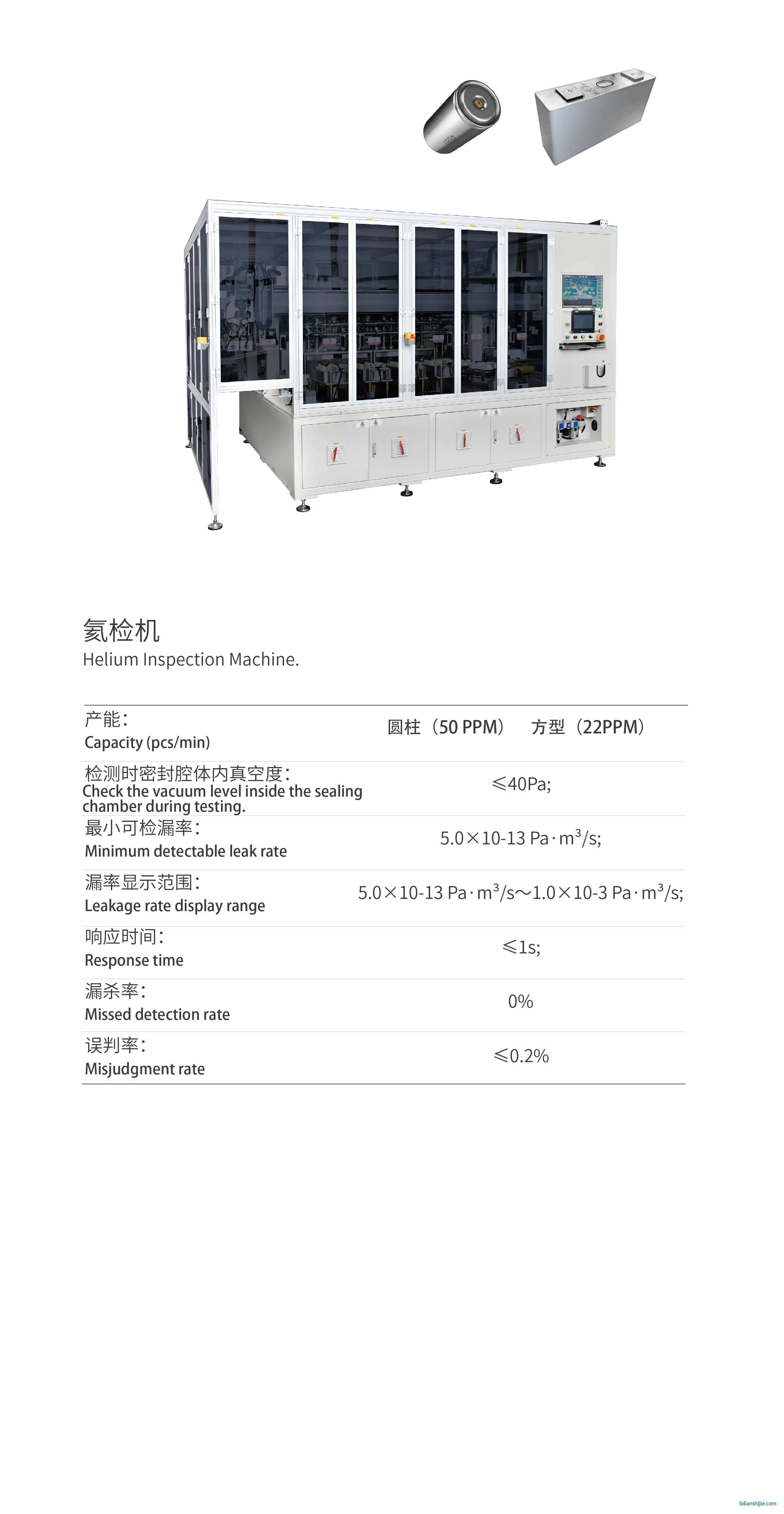 誠捷智能氦檢機